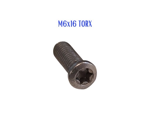 Śruba śrubka śrubki M6x16 TORX mocująca płytki do narzędzi składanych CNC