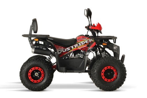 Dustrider 125 cc automat quad spalinowy KOŁA 8 szary