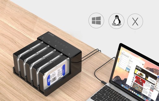СТАНЦИЯ ДУБЛИКАЦИИ ORICO HUB ДЛЯ HDD SSD 5X SATA 3,5
