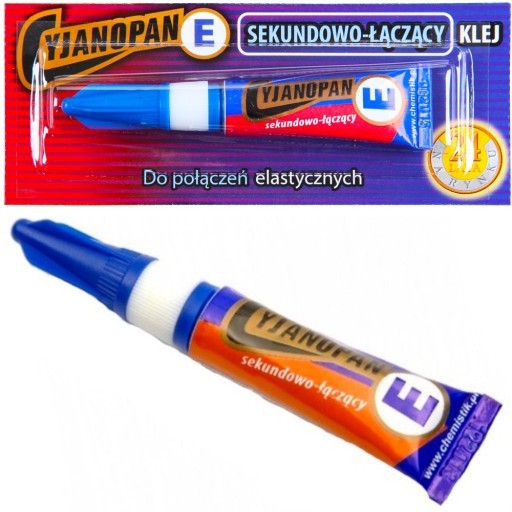 Универсальный прочный цианакрилатный клей CYJANOPAN E
