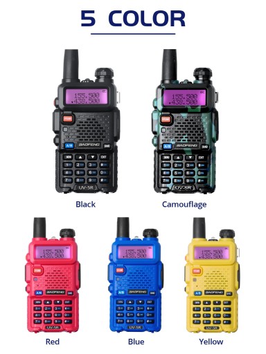 Baofeng UV-5R Walkie Talkie профессиональная радиостанция CB