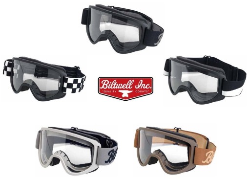 Стильные мотоциклетные очки Biltwell Moto 2.0 Script