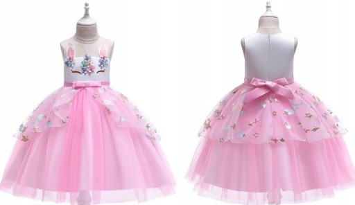 Unicorn Unicorn Ball Dress Front 24H с PL
