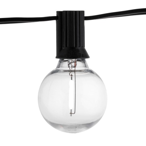 Girlanda Solarna Ogrodowa 20x LED Ozdobne Kulki G50 10.6m 3000K RGB + Pilot