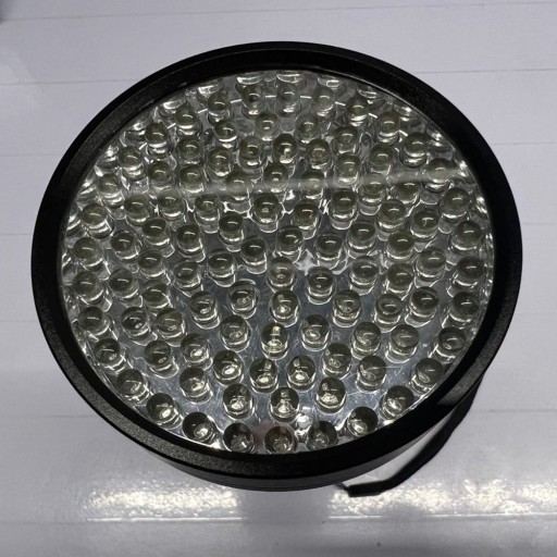 LATARKA UV DO SZUKANIA DETEKTOR BURSZTYNU MOCZ 100 LED 395NM + OKULARY
