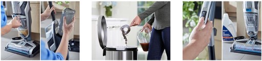 ВЕРТИКАЛЬНЫЙ ПЫЛЕСОС BISSELL CrossWave C3 PRO 3555N WET DRY 3в1