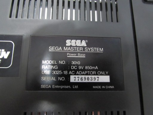 Konsola sega master system Power Base 3010