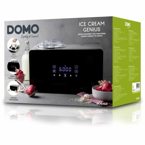 Urządzenie do lodów DOMO Do92521 Stal nierdzewn