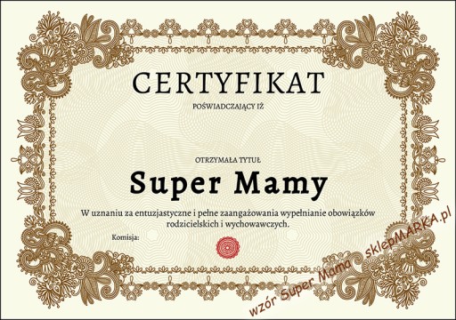 Ta Dama To Super Mama - Prezent na Dzień Matki 35