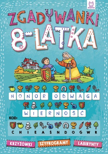 Угадайки для 8-летних. кроссворды, зашифрованные тексты, лабиринты