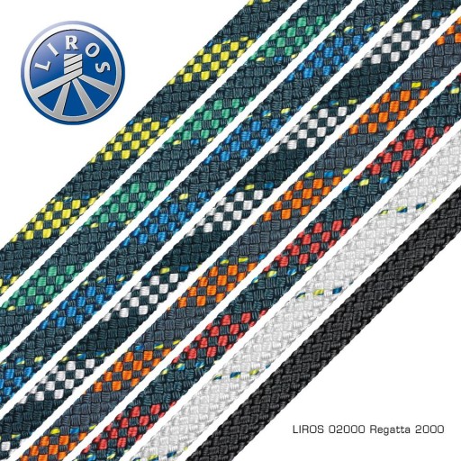 Веревка DYNEEMA LIROS Regatta 2000 2 мм x 2 метра / ED