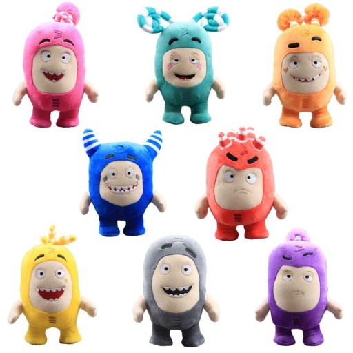 ПЛЮШЕВАЯ ИГРУШКА-МАСКОТ ODDBODS АНИМЕ 18 СМ