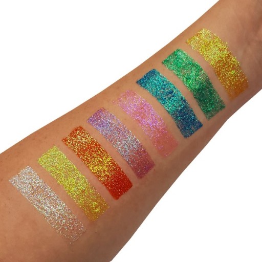 Iridescent Fine Glitter Gel MOONGLOW Niebieski