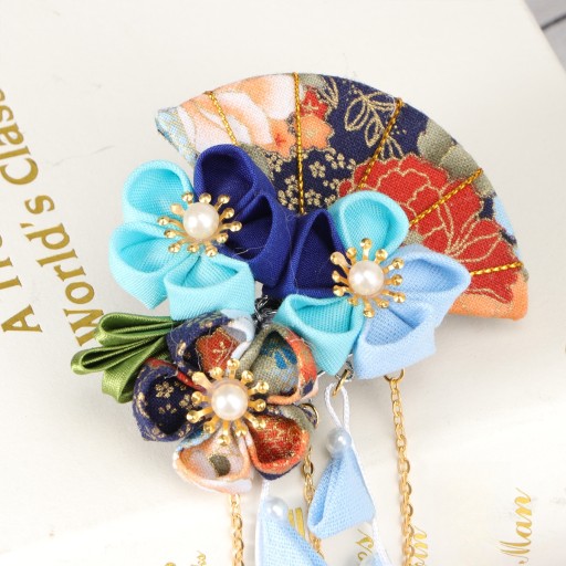 DAMSKIE KIMONO DZIEWCZYNA SPINKI DO WŁOSÓW PANNA MŁODA