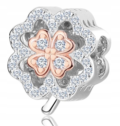 SREBRNY CHARMS ZAWIESZKA KONICZYNKA BEADS KORALIK