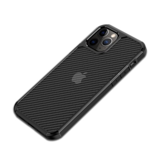 Чехол Crong для iPhone 12 Pro Max (черный)