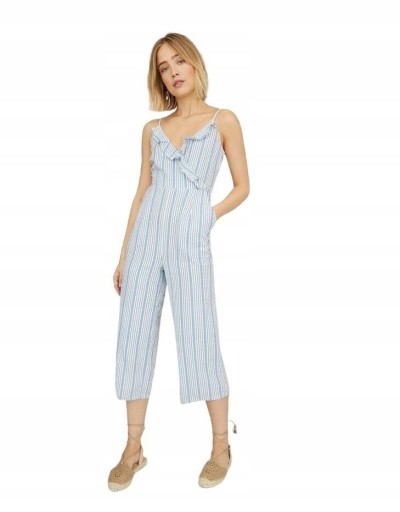 C0198 STRADIVARIUS__MD7 КОМБИНЕЗОН В ПОЛОСКУ__M