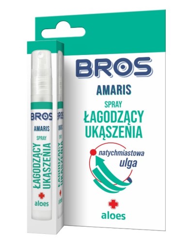 BROS AMARIS УСПОКАИВАЮЩИЙ СПРЕЙ ДЛЯ УКУСА С АЛОЭ