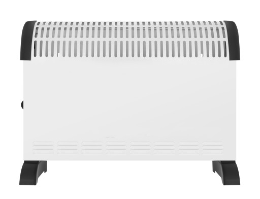 Белый конвектор Volteno 2000W, мощный нагрев