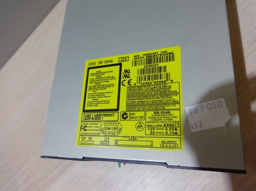 Дисковод для компакт-дисков PIONEER DR-504S ATA
