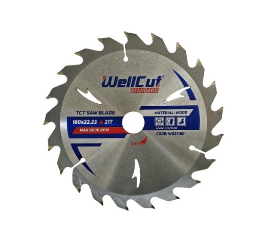 Дисковая пила WellCut по дереву 125х22,23мм/40