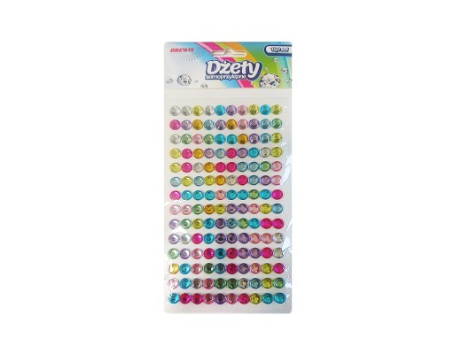 DŻETY DS70 CYRKONIA MIX KOLOR BREWIS 140 SZTUK
