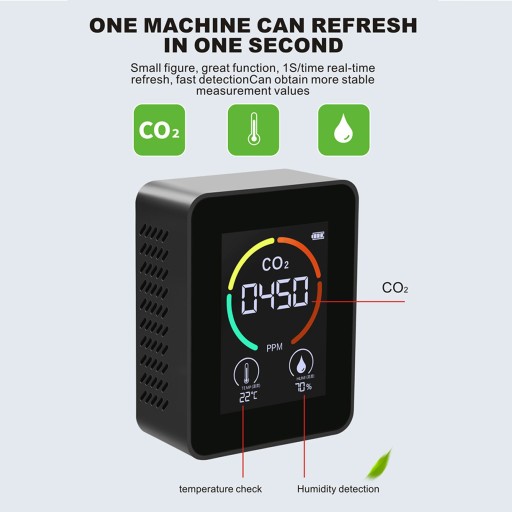 ДАТЧИК КОНЦЕНТРАЦИИ CO2 ДЕТЕКТОР ИЗМЕРИТЕЛЬ УГЛЕКИСИДА ТЕМП. ВЛАЖНОСТЬ