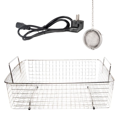 Wanna Ultradźwiękowa 15l Myjka do biżuterii, okularów TH-60A 760W + koszyk