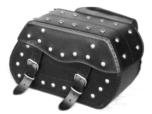 СУМКИ БОКОВЫЕ ДЛЯ МОТОЦИКЛА, КОЖА, 40x24x15см