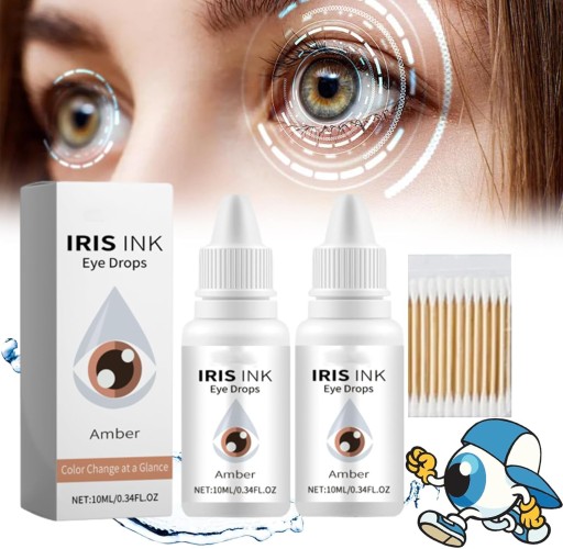 Капли для глаз, меняющие цвет, капли для глаз IrisInk, капли для глаз Irisink, меняющие цвет глаз
