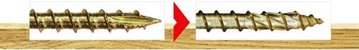 ШУРУРЫ СТОЛЯНЫЕ ПО ДЕРЕВО 3х30 КОНИЧЕСКИЕ TORX 500шт WKCS-30030 KLIMAS