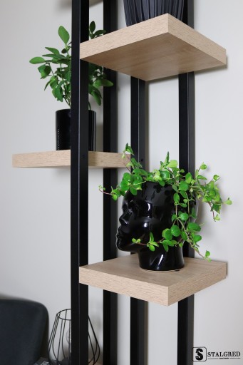 KWIETNIK LOFT INDUSTRIALNY STOJAK 210 cm