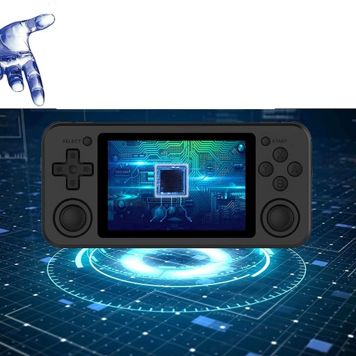 RG351P ПОРТАТИВНАЯ ИГРОВАЯ КОНСОЛЬ 64G TF КАРТА WiFi ДЛЯ ДЕТЕЙ, PSP ПОДАРОК