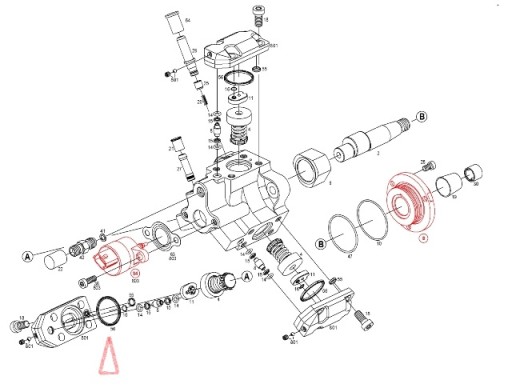 РЕМКОМПЛЕКТ НАСОСА BOSCH F01M101456 CR