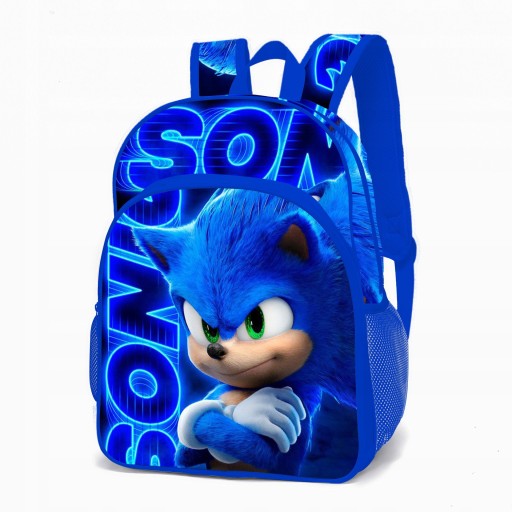 Рюкзак для подростков SONIC RACING с мультяшным узором