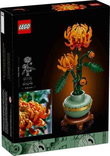 LEGO THE BOTANICAL COLLECTION - CHRYZANTEMA ZESTAW KLOCKÓW - 10368
