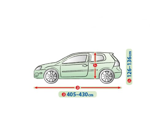 Брезентовый чехол, 3 слоя, VW Golf 6 2008-2012 гг.