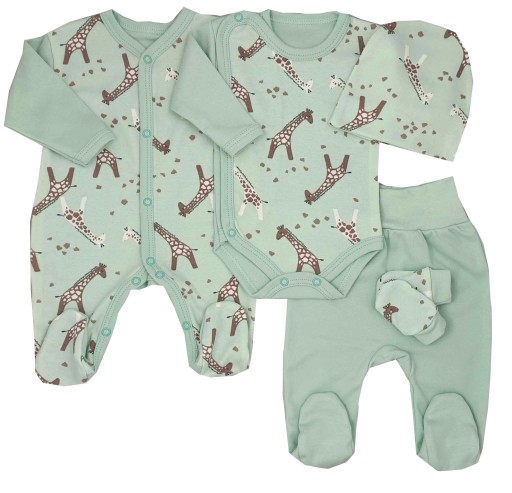 Комплект Layette для новорожденного, 56 ползунов-боди.