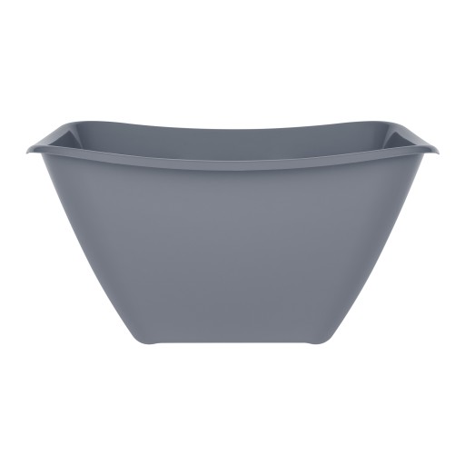 MISECZKA MISKA SALATERKA KUCHENNA PLASTIKOWA DO ŻYWNOŚCI 3,6L 26cm C SZARA