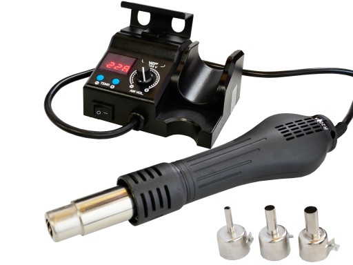 Spawarka do Plastiku HOTAIR WEP 8858-V 480°C 700W 1-120l/min Dysze Plastik