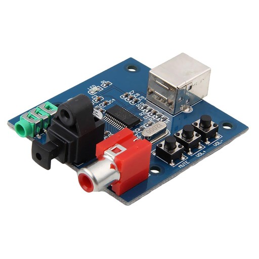 5 В PCM2704 USB ЦАП USB к аналоговому выходу звуковой карты S/PDIF