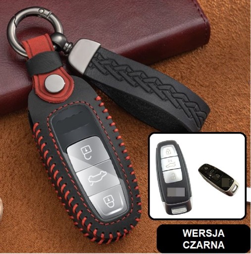 Чехол для ключа AUDI A3 A4 A5 A6 A7 A8 Q6 Q8 RS3 RS6 S3 S4 S5 S6 S7 S8 e-tron