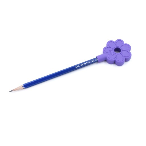 Gryzak ARK Pencil Flower, Kwiatek na Ołówek Czerwony