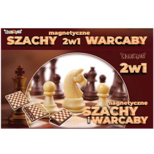 Логическая ИГРА ШАХМАТЫ ПРОВЕРКИ Магнитная 2в1