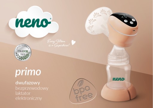 Беспроводной электронный молокоотсос Neno Primo