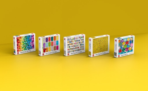 Пазл LEGO Minifigure Faces Лего 1000 деталей