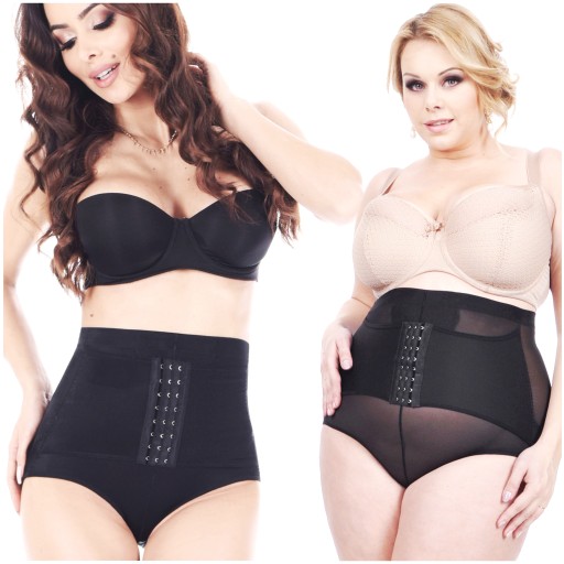 Orirose MAJTKI figi mocno WYSZCZUPLAJĄCE brzuch modelujące talię SIZE PLUS