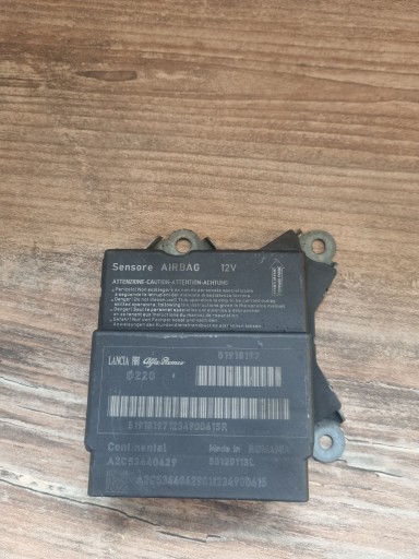FIAT GRANDE PUNTO ДАТЧИК ПОДУШКИ БЕЗОПАСНОСТИ 51918197 A2C53440429