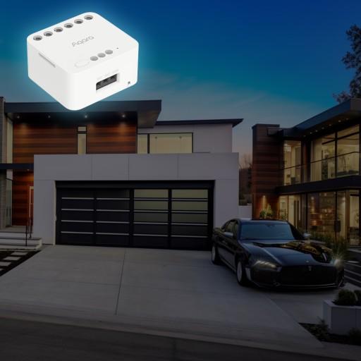 УМНОЕ ИНТЕЛЛЕКТУАЛЬНОЕ РЕЛЕ AQARA ДЛЯ ВОРОТ, РОЛЬСТАВНИ, ВЫКЛЮЧАТЕЛЕЙ ZIGBEE MATTER