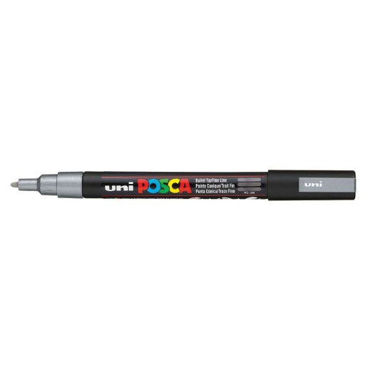 PC-3M СЕРЕБРЯНЫЙ МАРКЕР POSCA UNI